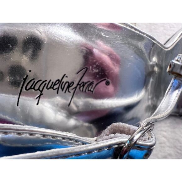 Jacqueline Ferrar Women's Rhinestone Heels Size 8 NWOT‎ - Picture 6 of 11